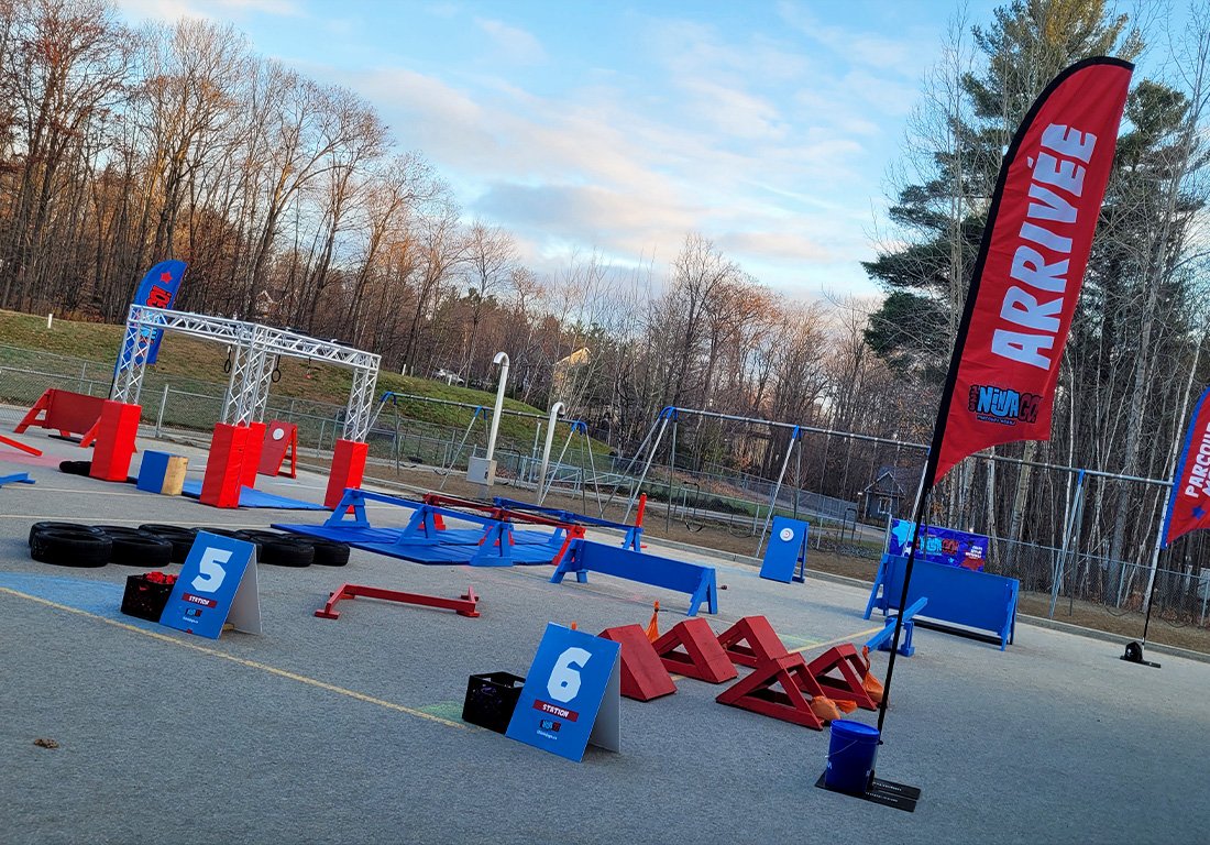 Station courses | 123 Ninja Go | Mobile obstacle courses | Schools - Camps - Festivals | Kompra Bootcamp