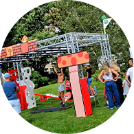 Parcours d'obstacles en stations | 123 Ninja Go | Parcours d'obstacles mobiles "Super Mario Bros" | 123 Ninja Go | Écoles • Camps • Festivals | Kompra Bootcamp