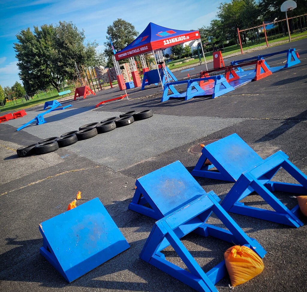 123 Ninja Go - Mobile obstacle course | Schools - Festivals - Camp | Ninja Warrior - OCR