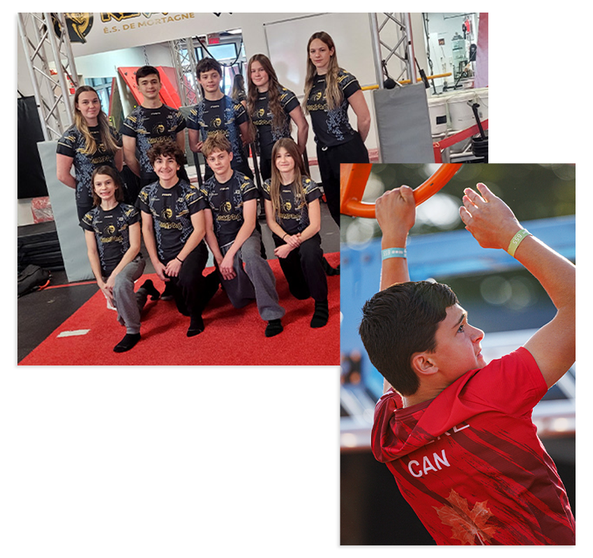 Concentration sports d'obstacles | Programme obstacles-études | Sport-études | ÉS De Mortagne | Club d'obstacles Kompra OC